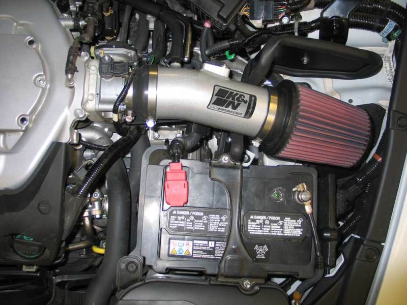 K&N Engineering K&N 08 Honda Accord 3.5L-V6 Silver Typhoon Short Ram Intake