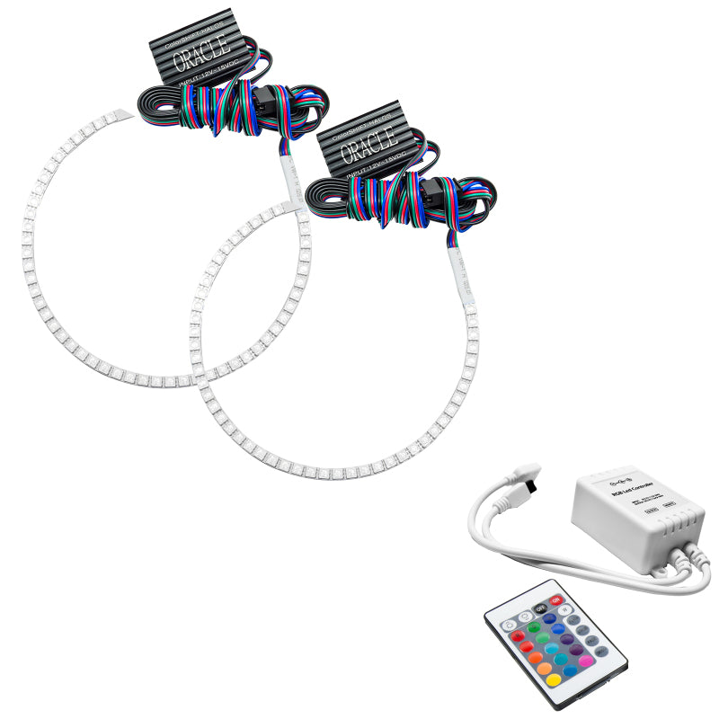 ORACLE Lighting Oracle Ford Mustang 13-14 Halo Kit - ColorSHIFT w/ Simple Controller