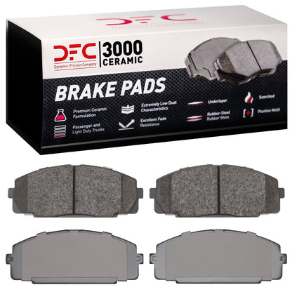 DFC 06-19 Toyota Hiace (Mexico) Front 3000 Ceramic Brake Pads