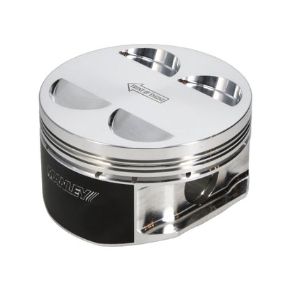 Manley Performance Manley Nissan GT-R 3.8L VR38DETT 99mm Bore 9.8:1 CR -2cc Dish Extreme Duty Piston Set w/ Rings