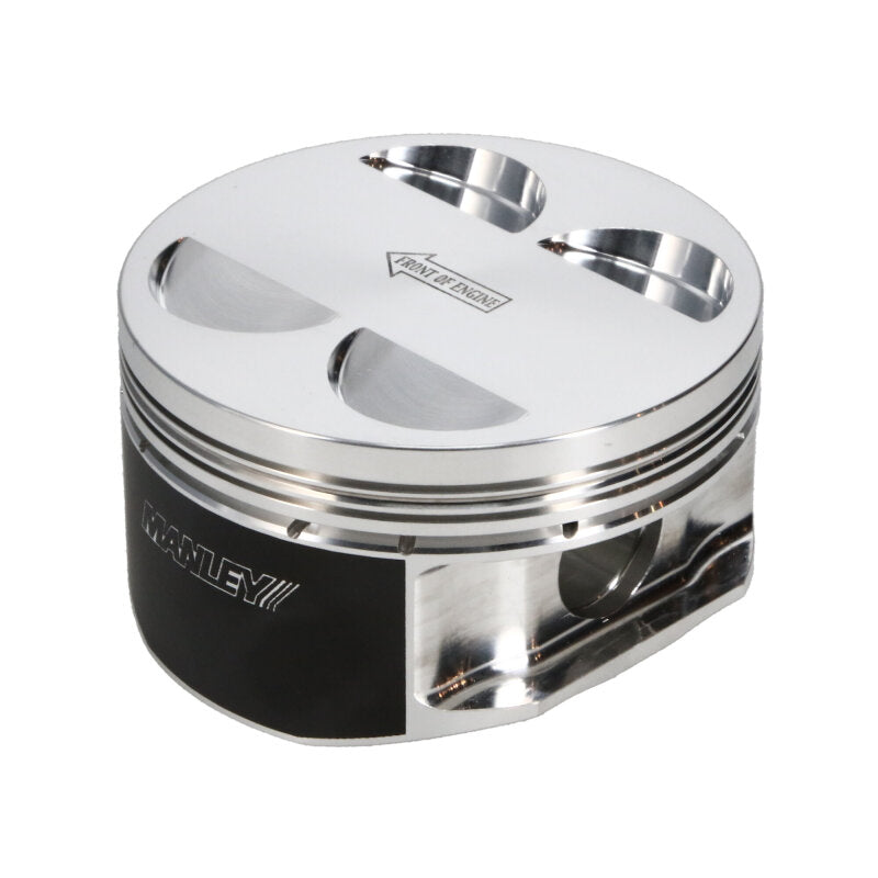Manley Performance Manley 04+ Subaru WRX STi (EJ257) 75mm DE-STROKED 99.75mm +.25mm Bore 9.8:1 Dish Piston Set w/ Rings
