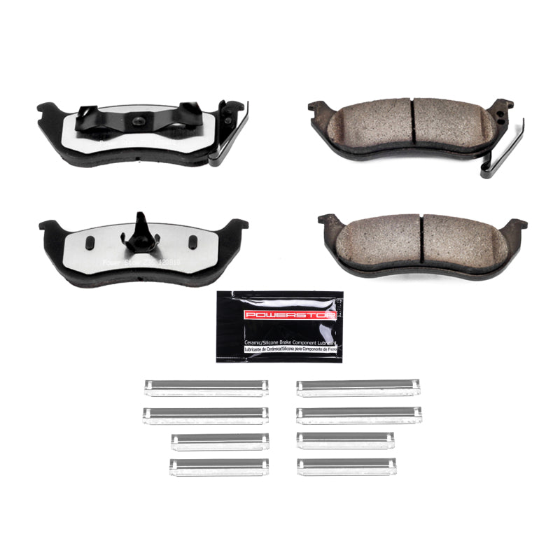 PowerStop Power Stop 03-07 Jeep Liberty Rear Z36 Truck & Tow Brake Pads w/Hardware
