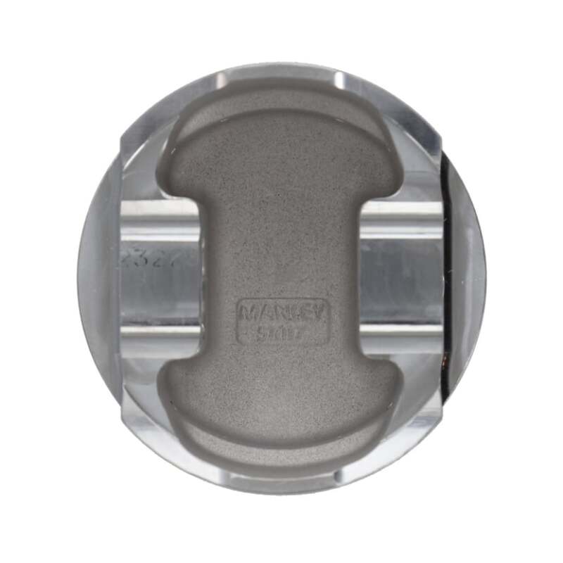 Manley Performance Manley 16+ Nissan VR30DDTT 86mm Bore 10:1 CR -3.5cc Dome Flat Top Piston w/ Rings (SINGLE)