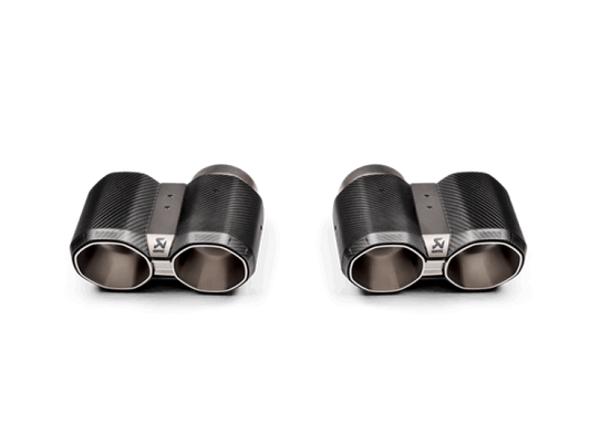 Akrapovic Akrapovic 2021+ BMW G87 M2, G80 M3 & G82 M4 Octagonal Carbon Design Tail Pipe Set