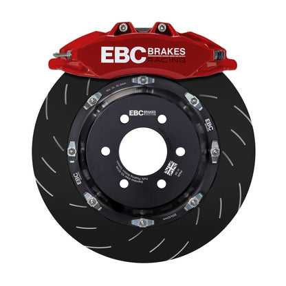 EBC Racing 20-23 Volkswagen Golf R Red Apollo-6 Calipers 380mm Rotors Front Big Brake Kit