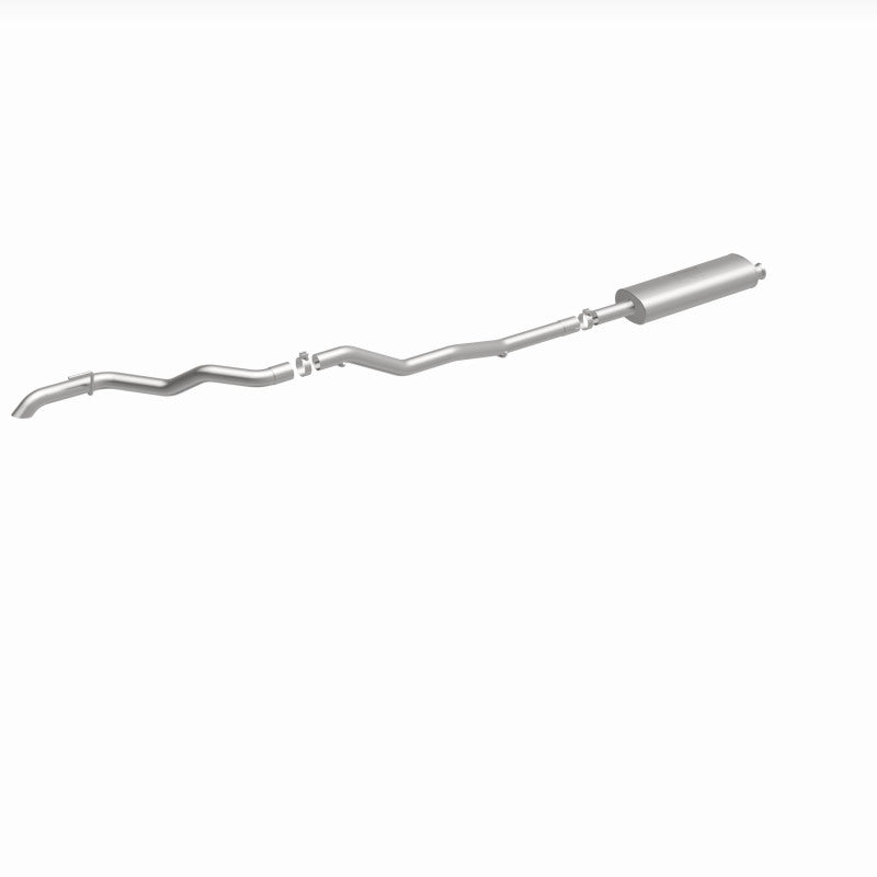 MagnaFlow 2020 Jeep Gladiator 2.5in Rock Crawler Series Single Rear Exit SS Cat-Back Exhaust w/o Tip