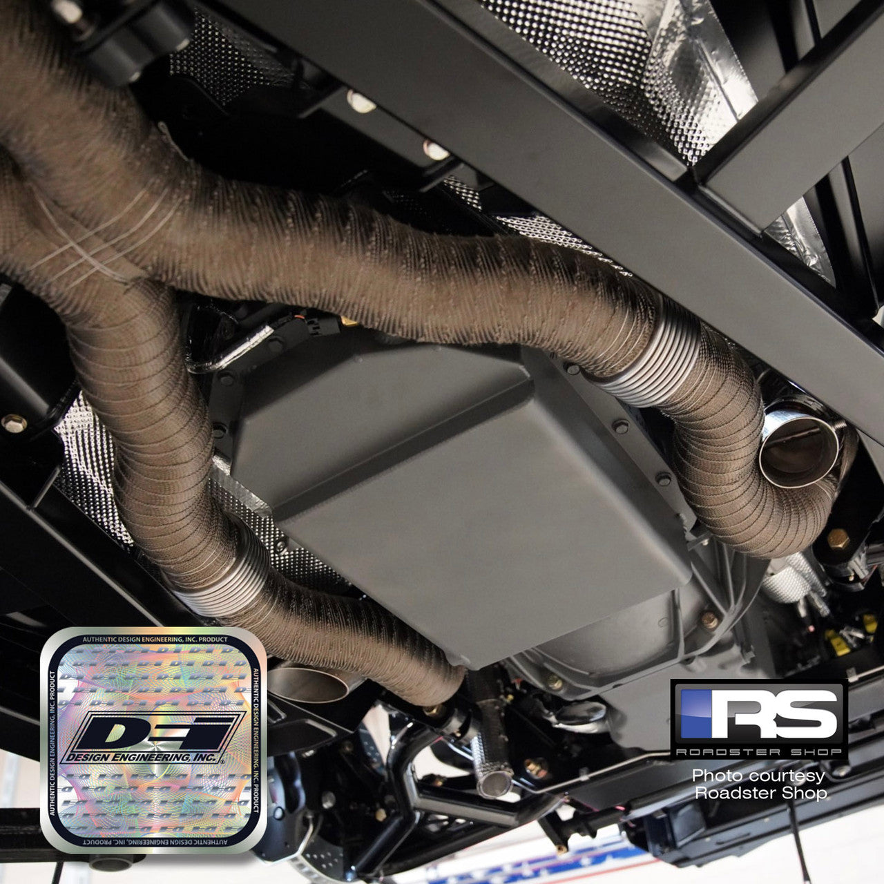 DEI 10098 EXHAUST WRAP TITANIUM 2" X 50'