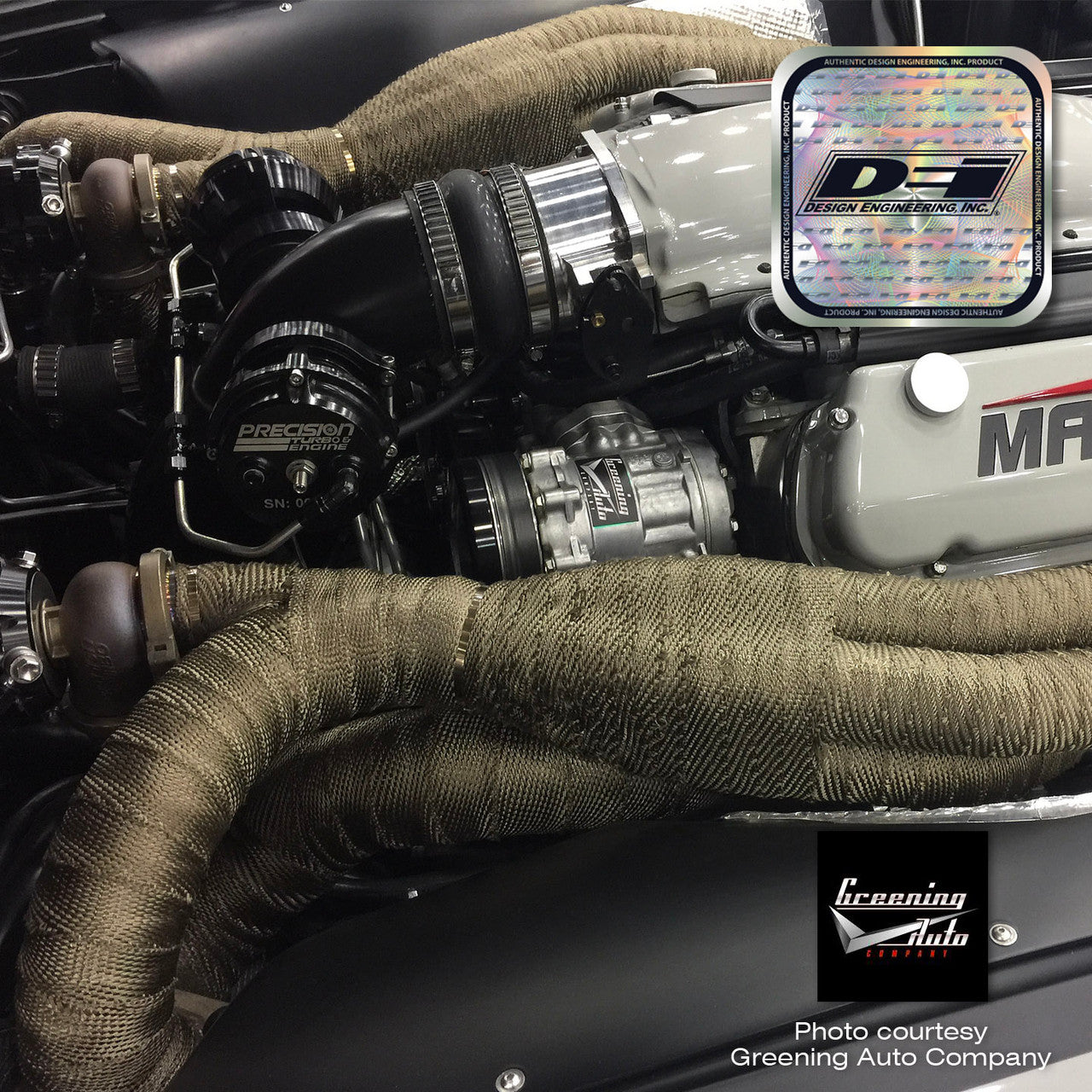 DEI 10098 EXHAUST WRAP TITANIUM 2" X 50'
