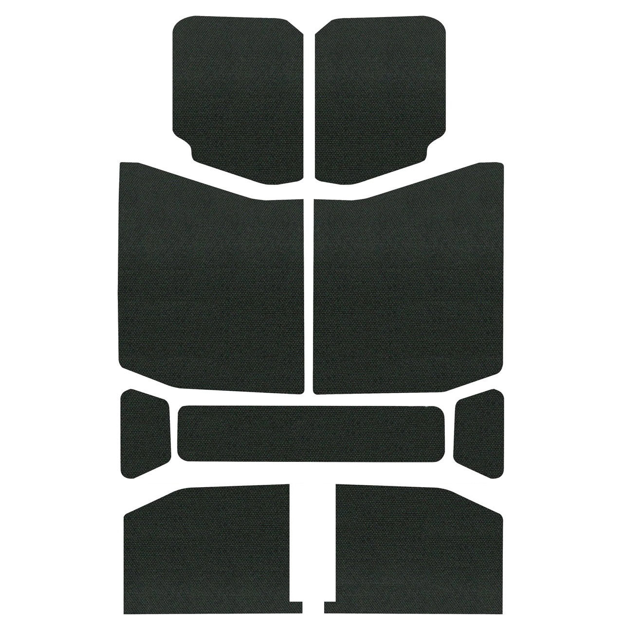 DEI 50168 BLACK ORIGINAL FINISH HEADLINER ONLY FOR JEEP WRANGLER JL 4-DOOR