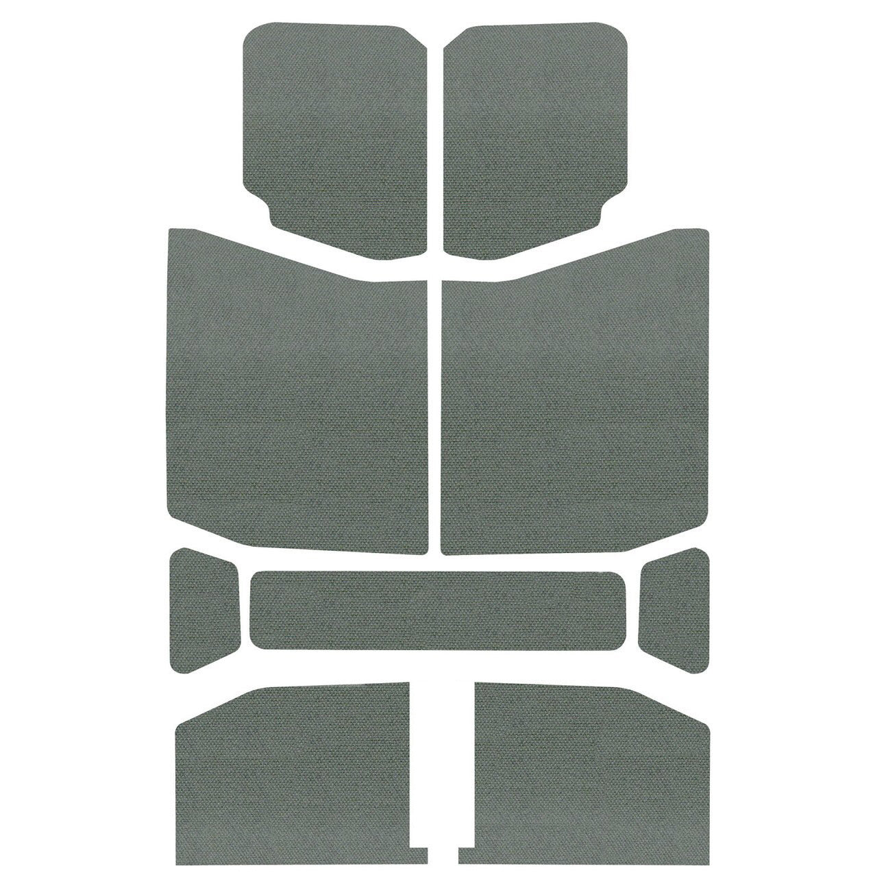 DEI 50169 GRAY ORIGINAL FINISH HEADLINER ONLY FOR JEEP WRANGLER JL 4-DOOR