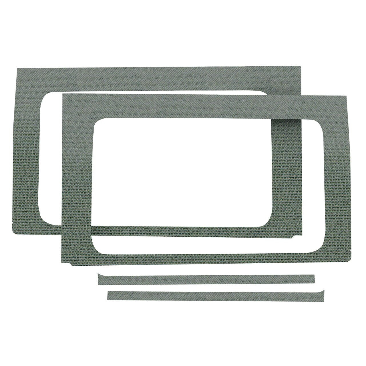 DEI 50174 GRAY ORIGINAL FINISH REAR SIDE WINDOW ONLY FOR JEEP WRANGLER JL 4-DOOR