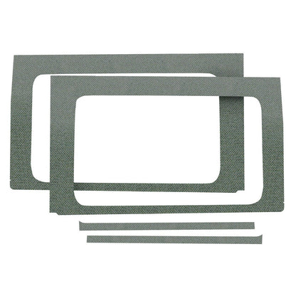 DEI 50174 GRAY ORIGINAL FINISH REAR SIDE WINDOW ONLY FOR JEEP WRANGLER JL 4-DOOR