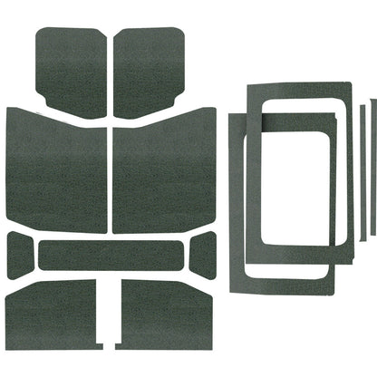 DEI 50179 GRAY ORIGINAL FINISH COMPLETE KIT FOR JEEP WRANGLER JL 4-DOOR