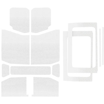 DEI 50180 WHITE ORIGINAL FINISH COMPLETE KIT FOR JEEP WRANGLER JL 4-DOOR