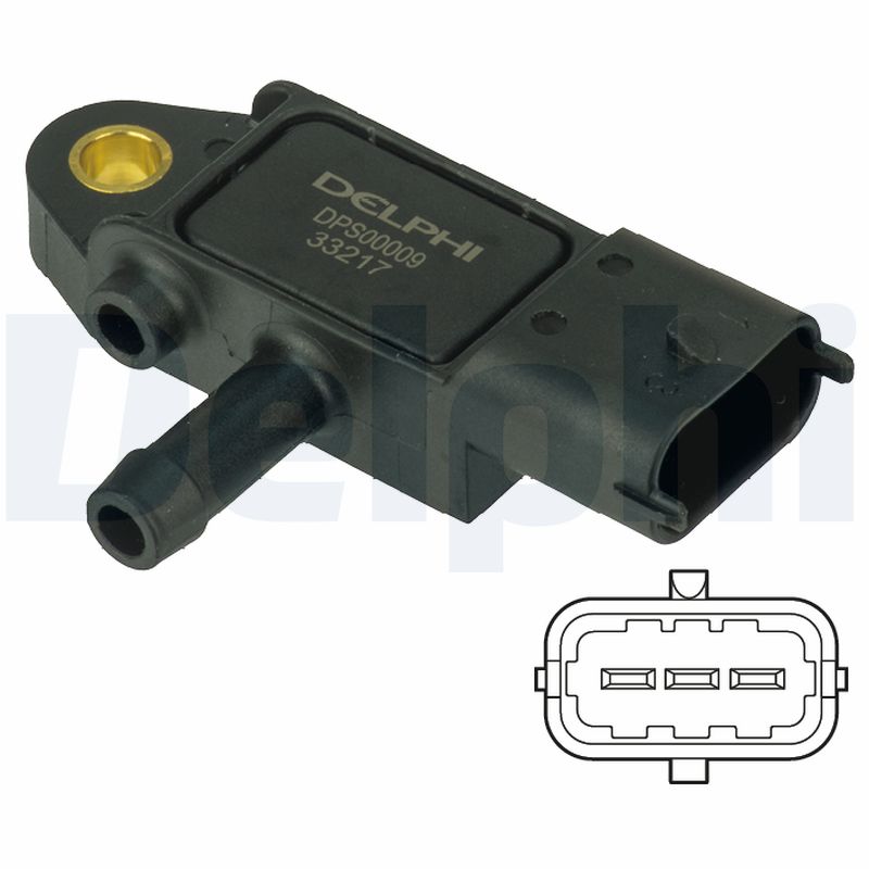 DELPHI DPS00009 Exhaust Pressure Sensor