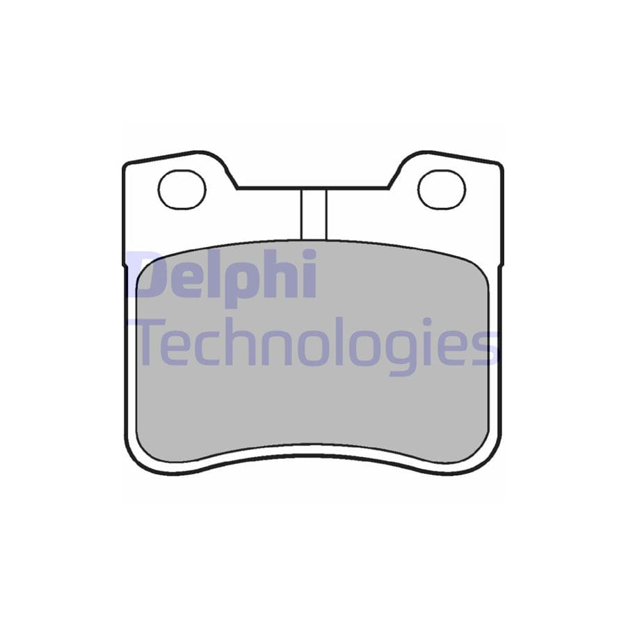 Delphi Lp1051 Brake Pad Set