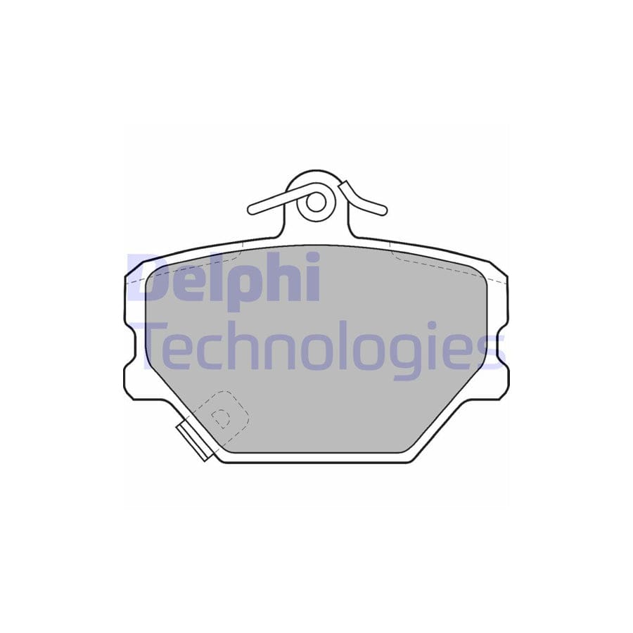 Delphi Lp1465 Brake Pad Set