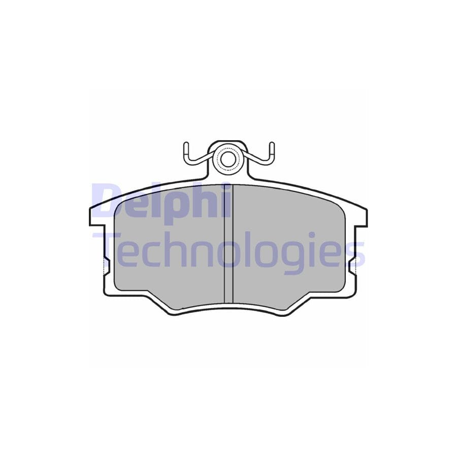 Delphi Lp179 Brake Pad Set