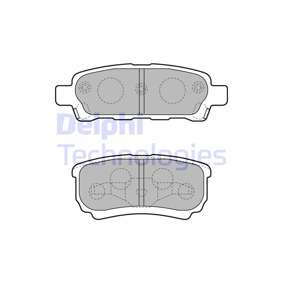 Delphi Lp1852 Brake Pad Set