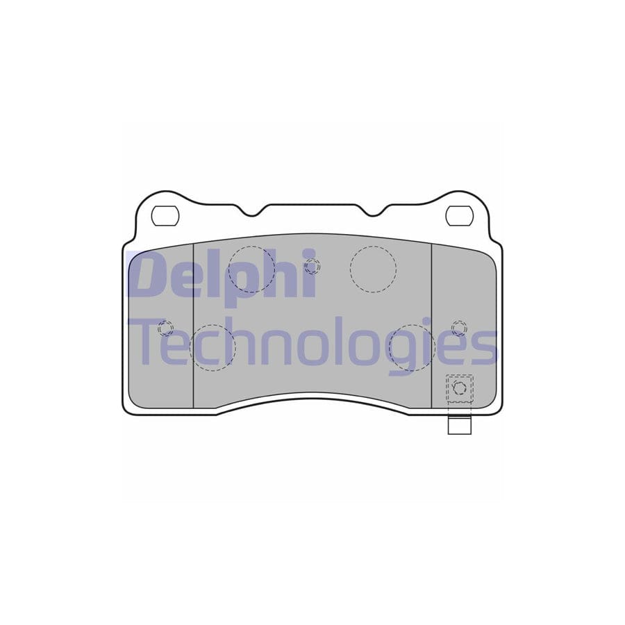 Delphi Lp1858 Brake Pad Set