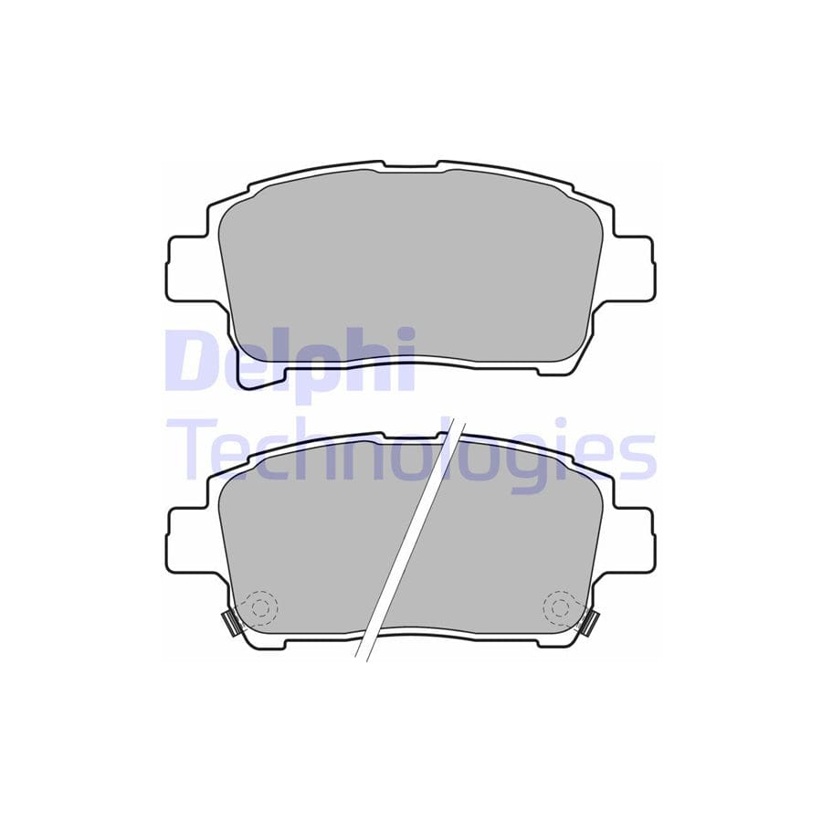 Delphi Lp1896 Brake Pad Set