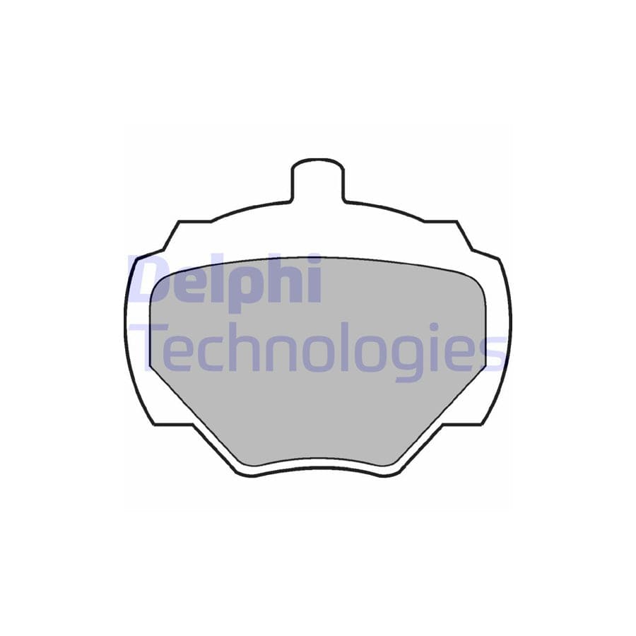 Delphi Lp211 Brake Pad Set
