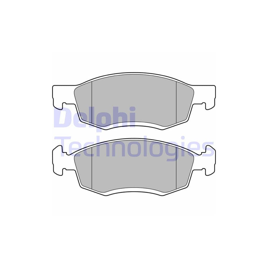 Delphi Lp2137 Brake Pad Set