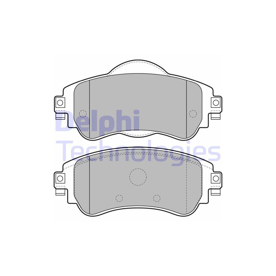 Delphi Lp2228 Brake Pad Set
