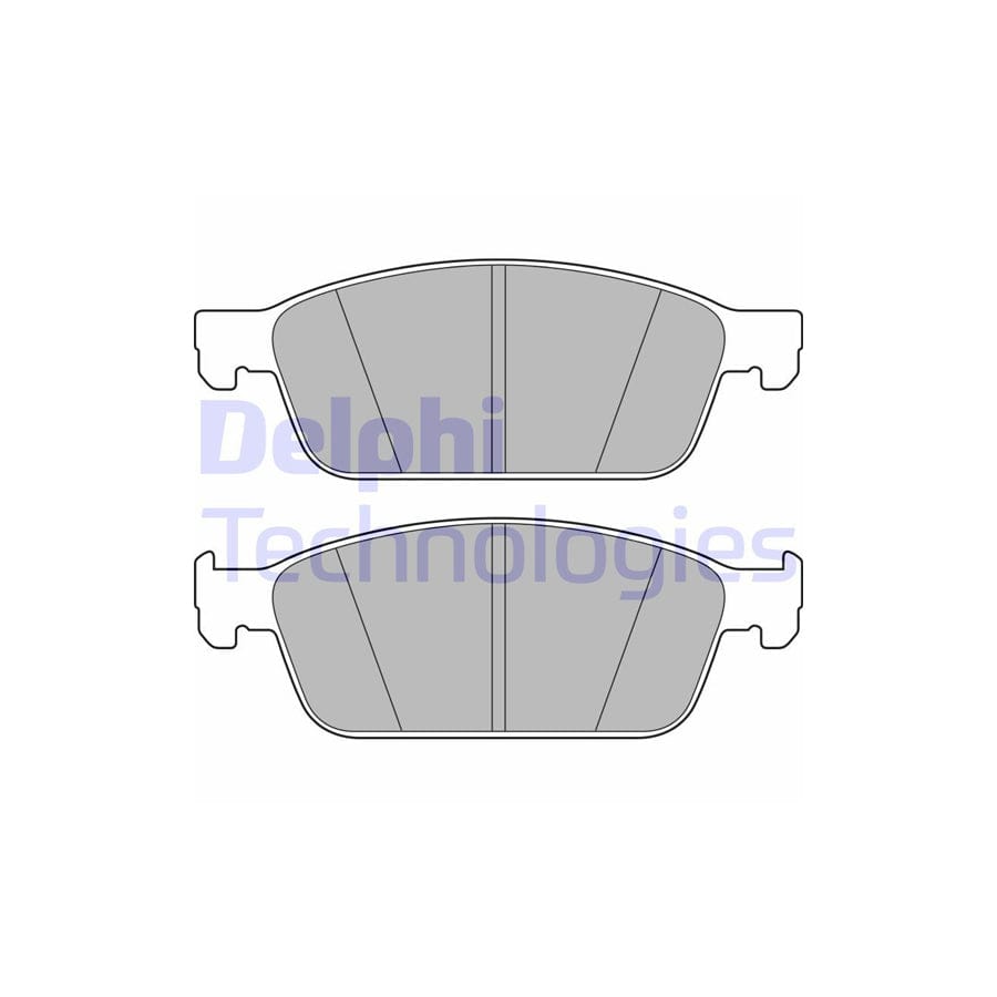 Delphi Lp2495 Brake Pad Set