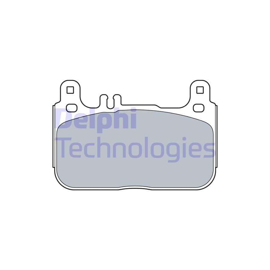 Delphi Lp3512 Brake Pad Set Suitable For Mercedes-Benz S-Class Saloon (W222, V222, X222)