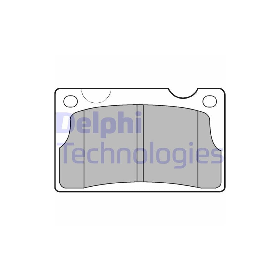 Delphi Lp39 Brake Pad Set