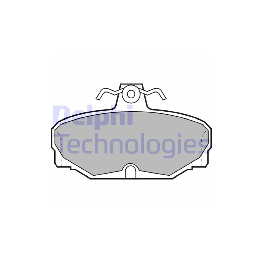 Delphi Lp507 Brake Pad Set