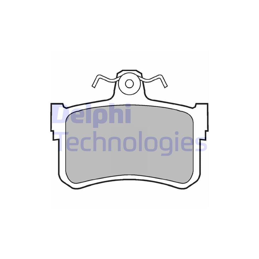 Delphi Lp880 Brake Pad Set