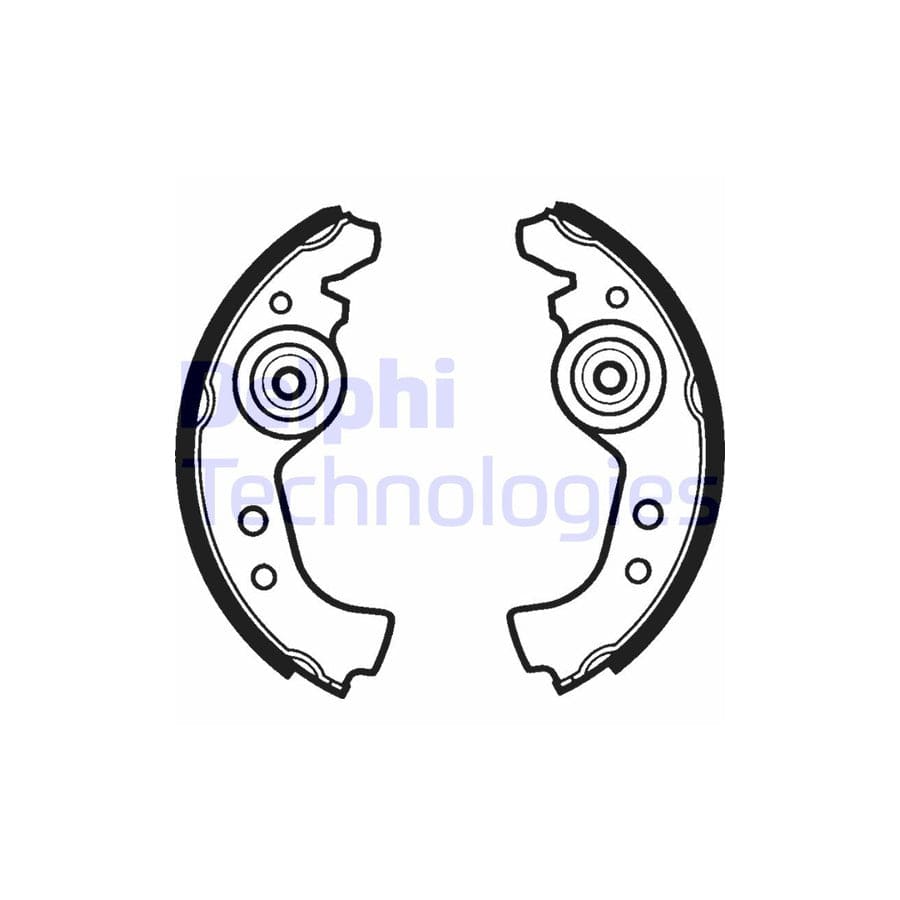 Delphi Ls1290 Brake Shoe Set