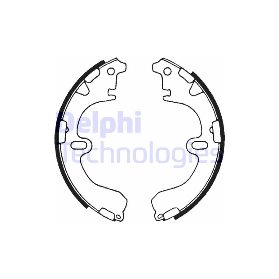 Delphi Ls1315 Brake Shoe Set
