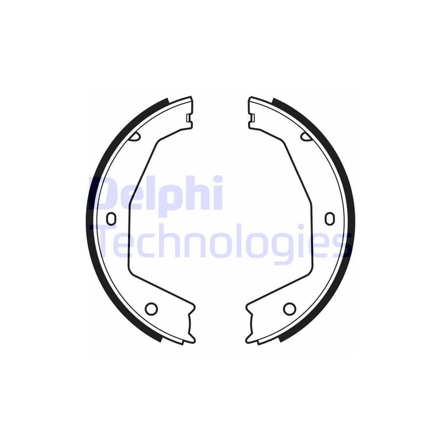 Delphi Ls1954 Handbrake Shoes
