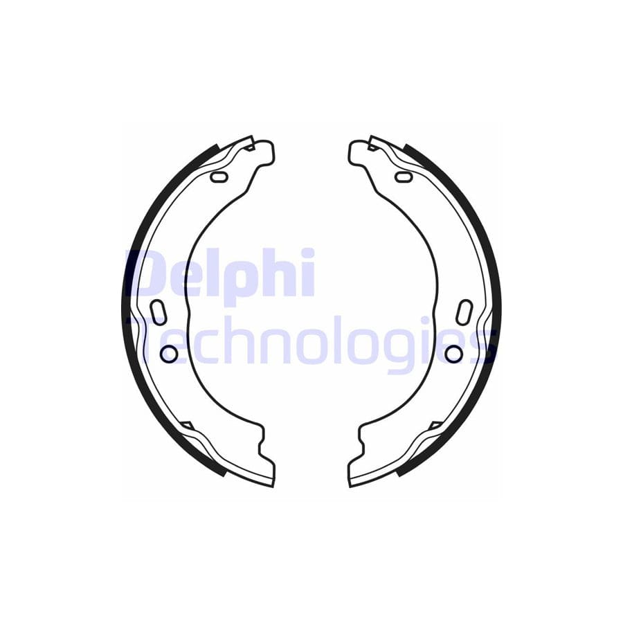 Delphi Ls1978 Handbrake Shoes
