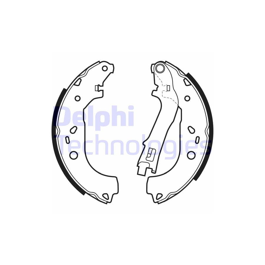 Delphi Ls1979 Brake Shoe Set