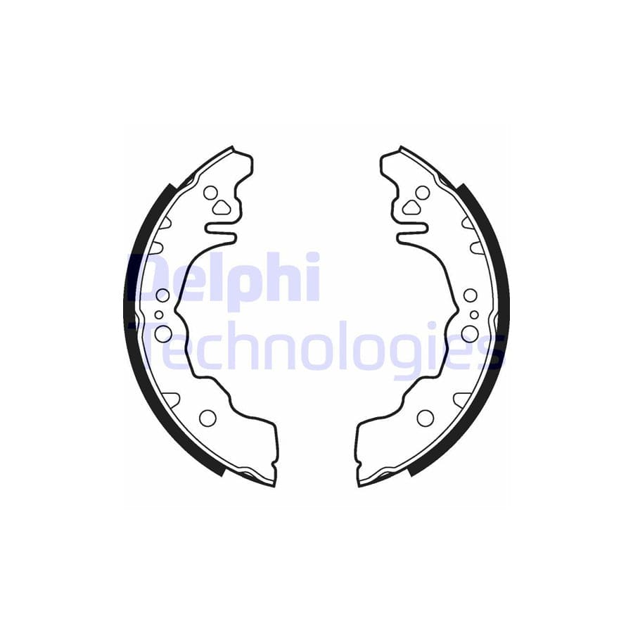 Delphi Ls2023 Brake Shoe Set