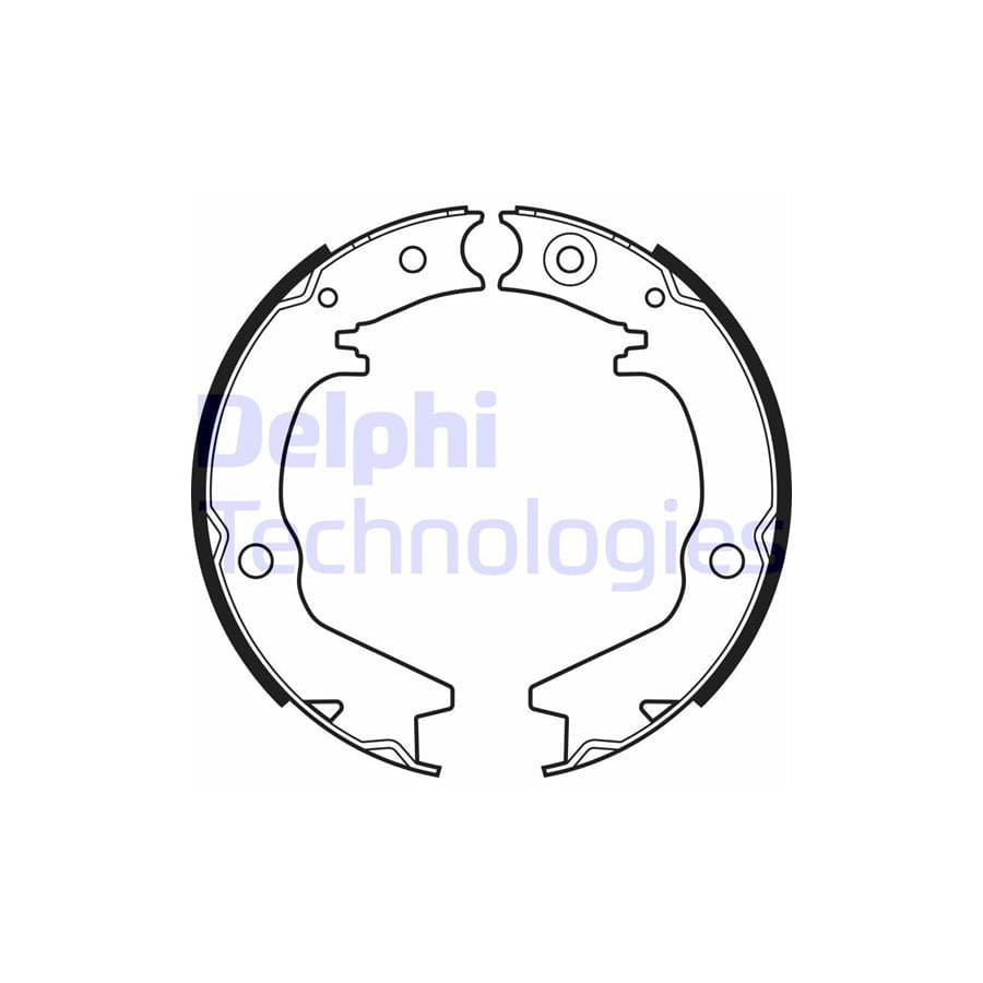 Delphi Ls2145 Brake Shoe Set