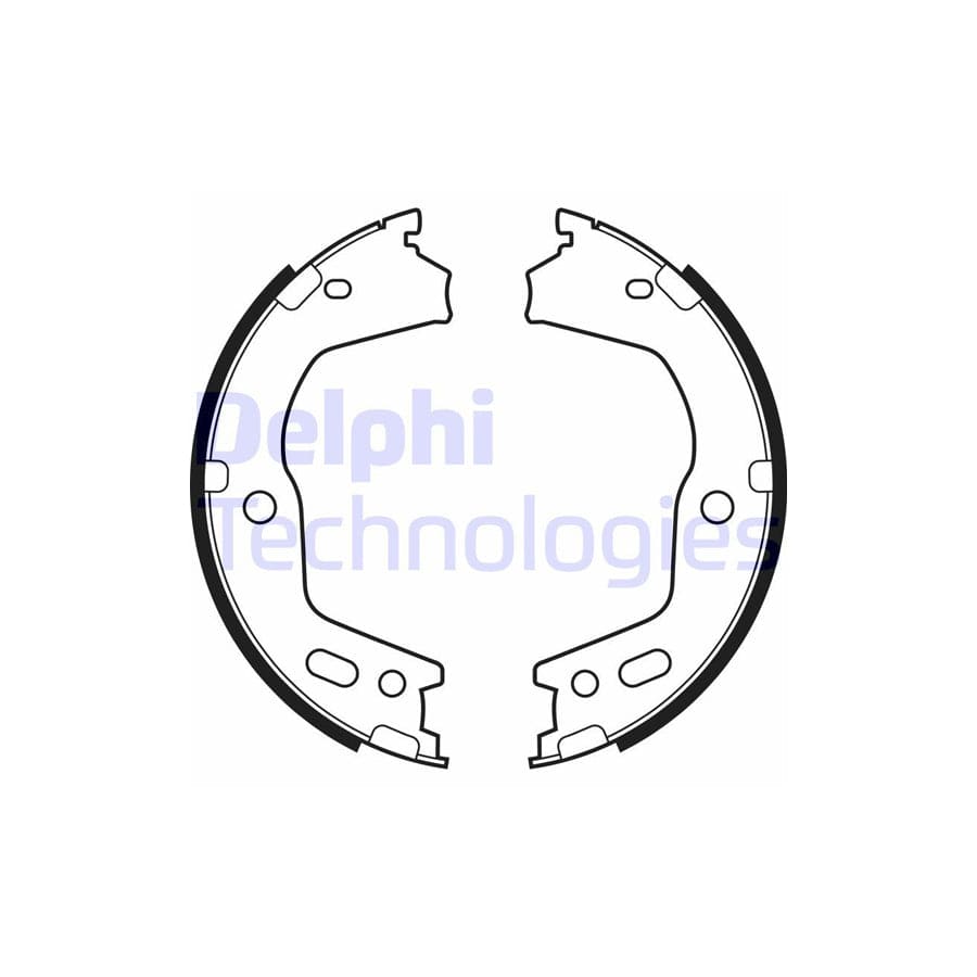 Delphi Ls2154 Handbrake Shoes