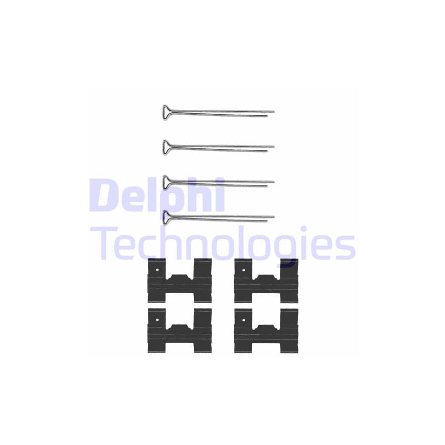 Delphi Lx0023 Accessory Kit, Disc Brake Pads