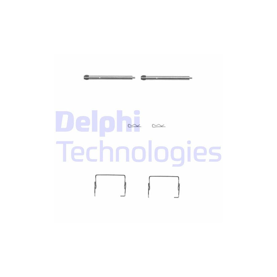 Delphi Lx0264 Accessory Kit, Disc Brake Pads