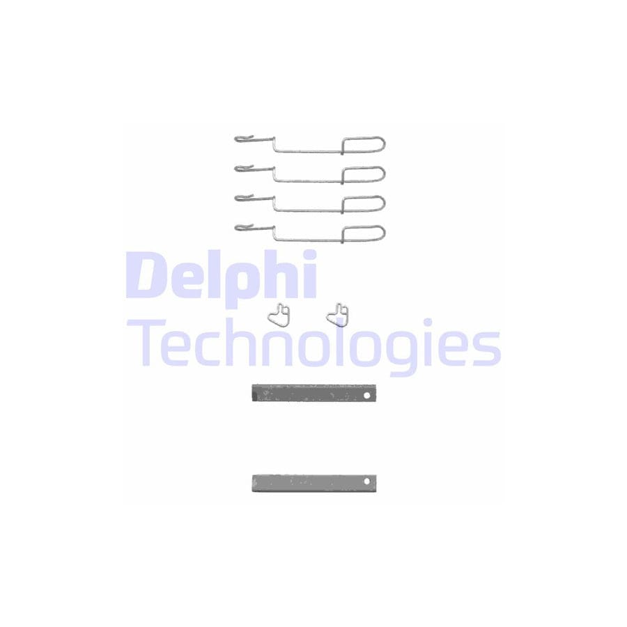 Delphi Lx0347 Accessory Kit, Disc Brake Pads