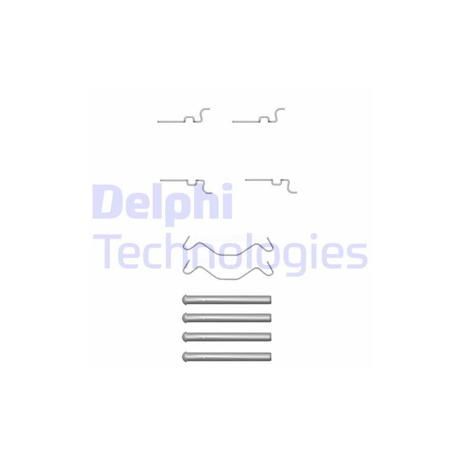Delphi Lx0435 Accessory Kit, Disc Brake Pads