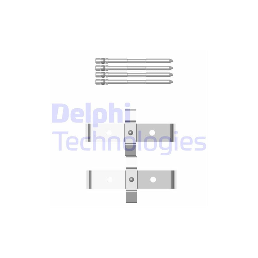Delphi Lx0469 Accessory Kit, Disc Brake Pads