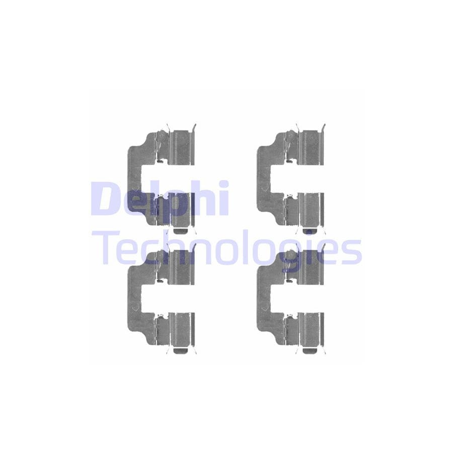 Delphi Lx0493 Accessory Kit, Disc Brake Pads
