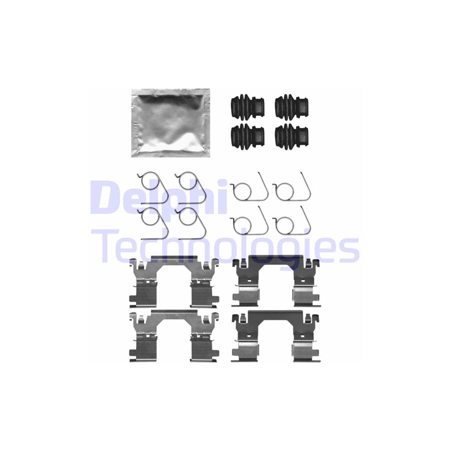Delphi Lx0701 Accessory Kit, Disc Brake Pads