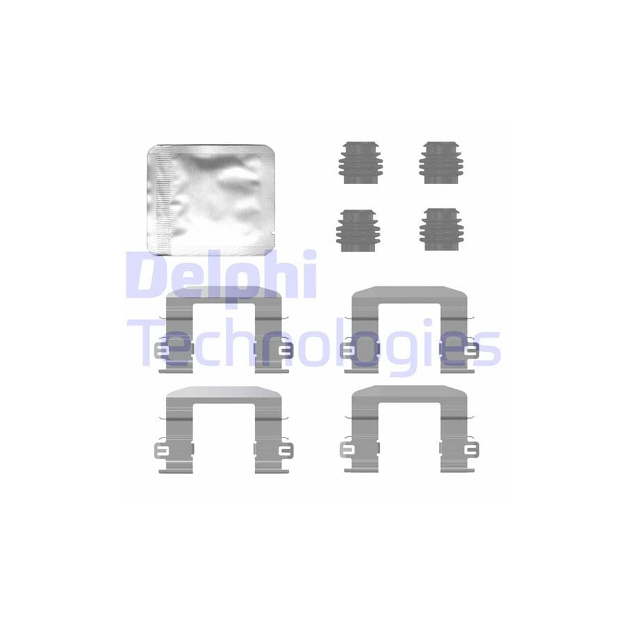 Delphi Lx0780 Accessory Kit, Disc Brake Pads For Hyundai Santa Fe