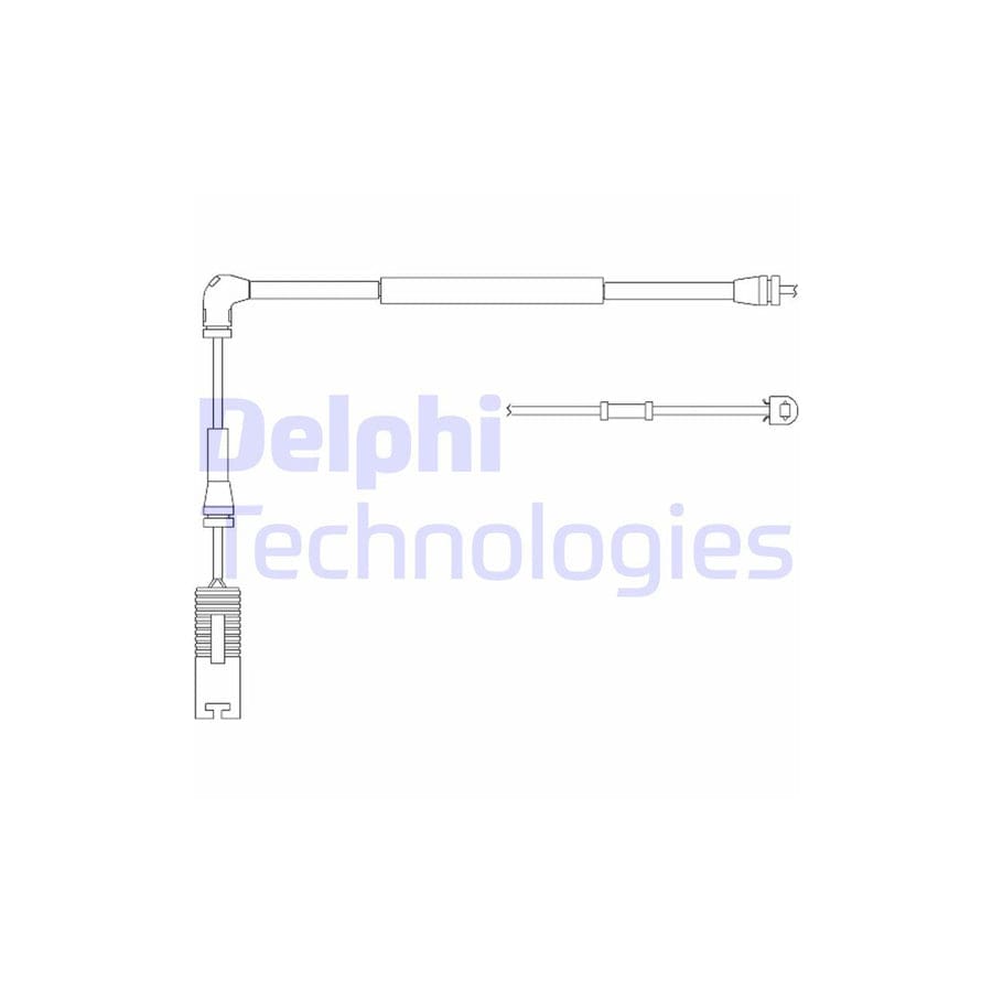 Delphi Lz0183 Warning Contact Set, Brake Pad Wear For Land Rover Range Rover Iii (L322)